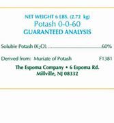 Espoma Potash 6lb